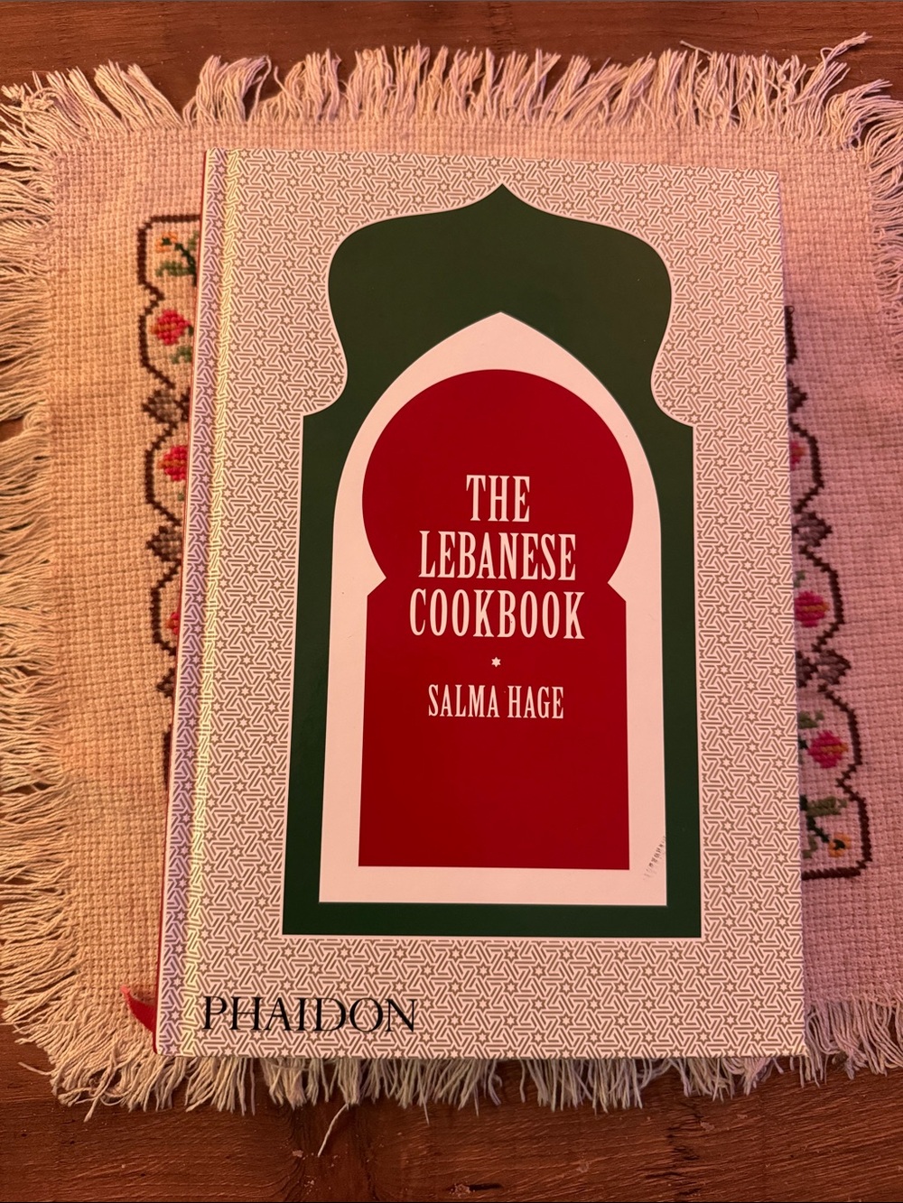 Phaidon The Lebanese Cookbook — Red & Green Cover